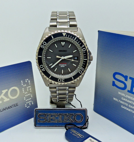 Seiko titanio 200m diver - titanio,