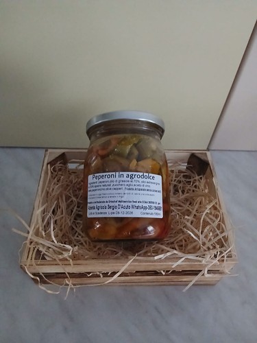 Peperoni agrodolce con - peperoni, e