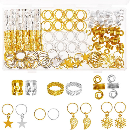 160 pezzi dreadlocks accessori - dreadlocks,