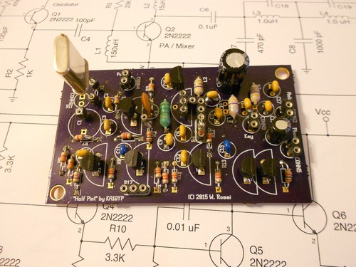 Kit ricetrasmettitore qrp - kit,