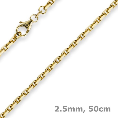 Collana anker 5mm oro - collana,