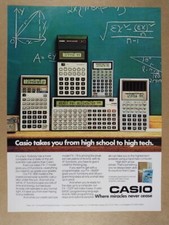 Calcolatrici Casio 1982 FX 7