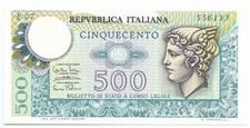 500 LIRE BIGLIETTO DI STATO