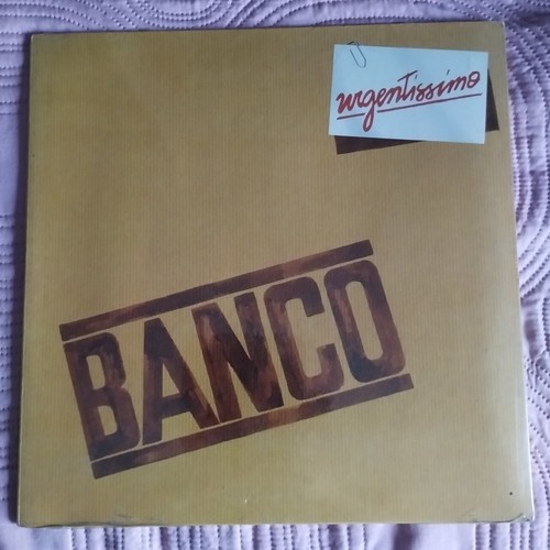 Banco urgentissimo lp - urgentissimo.,