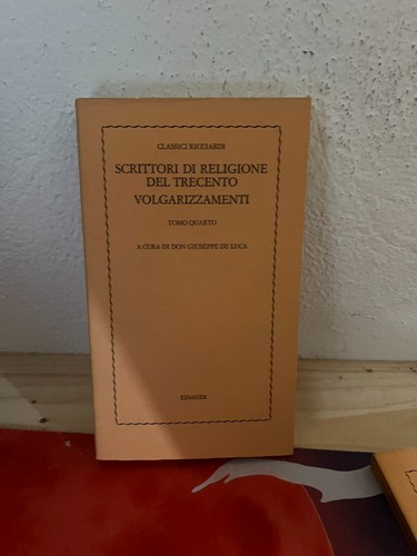 Classici ricciardi scrittori - ricciardi,