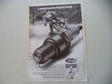advertising Pubblicità 1977 MAGNETI MARELLI e MAICO 500 e ALBERTO ANGIOLINI