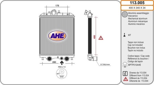Radiatore acqua raffreddamento - radiatore,