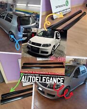 0480 MINIGONNE ADATTE PER FIAT PUNTO 188 1999/2005 GREZZE LOOK SPORTIVO