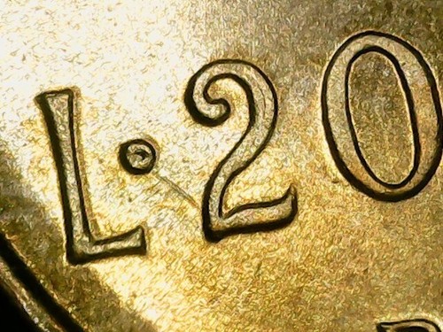 Lire 1976 errore linea - lire,