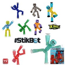 Stikbot Robot Stikbot Stickbots Animazione Stop Motion in Scatola Originale - Ultimi Colori