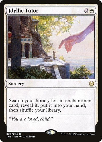 Magic mtg idyllic tutor - mtg, nm