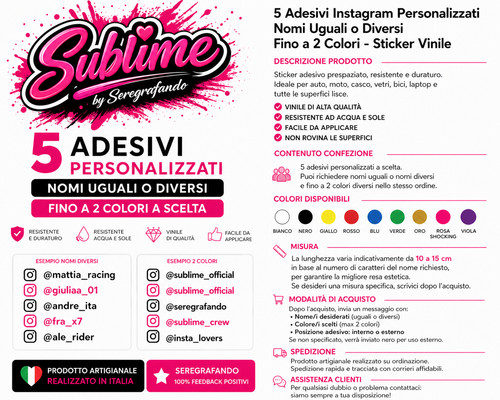 Adesivi instagram - 5,