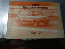 FIAT 126 1978 MANUALE LIBRETTO USO MANUTENZIONE ISTRUZIONI ORIGINALE
