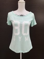 MADONNA T-SHIRT RAGAZZA COLORE VERDE ACQUA taglia SMALL