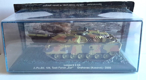 Die cast tank leopard - die,