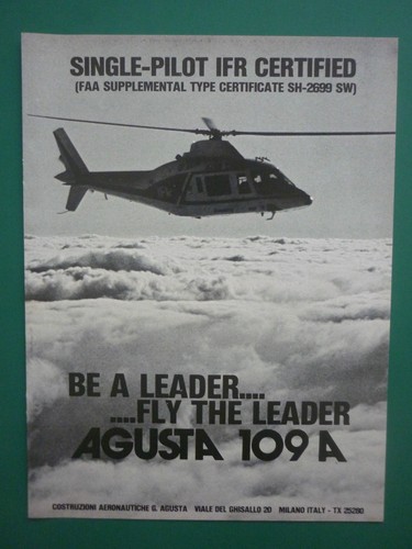 1978 pub agusta - agusta, elicotteri