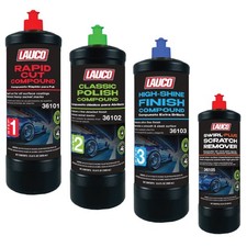 LAUCO Kit lucidatura 3 fasi + rimozione vortici GRATIS [36101, 36102, 36103, 36105]