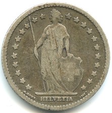 Svizzera 1 franco argento