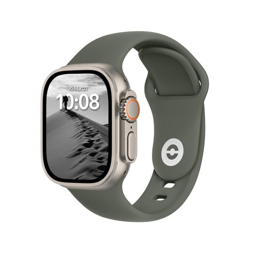 Cinturino silicone per apple - silicone,