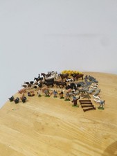 Lotto Lavoro Vintage Britains Animali Fattoria Figure Ecc Bundle X170 Unità
