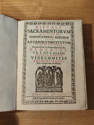 Rar seicentina rituale - seicentina,