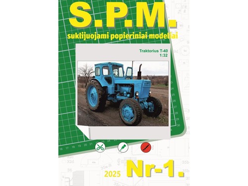Spm trattore gommato - -,
