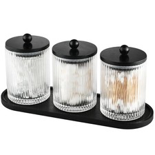 3 Pack Qtip Holder Bathroom