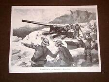 Guerra nel Transvaal Cannone inglese Joe Chamberlain a Modder River Sudafrica