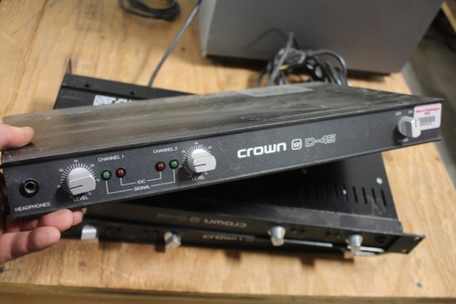 Crown amplificatore di - d-45,