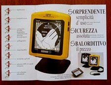 NAVIONICS GEONAV GPS, DEPLIANT, 3 GRANDI FOTO PUBBLICITARIE VINTAGE
