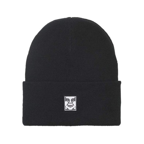 Icon patch beanie black - icon,