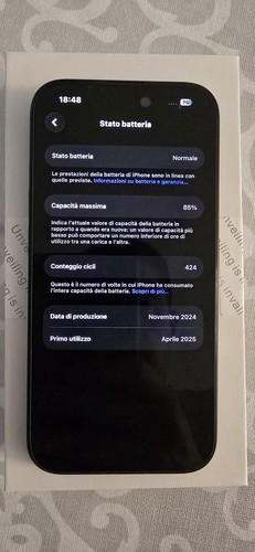 Apple iphone 256gb nero - -,