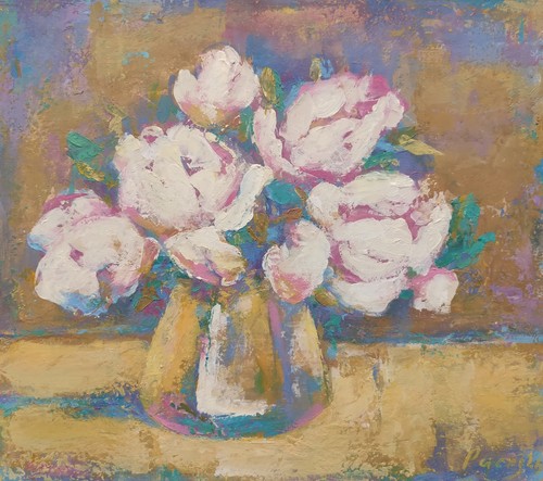 Dipinto originale fiori - , natura