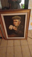 quadro olio su tela Luciano