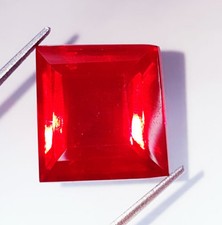 Topazio rosso trasparente - rosso,