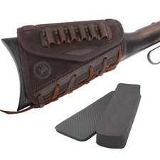 Pistola in pelle guancia riser