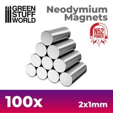 Magneti Neodimio 2x1mm - 100