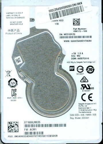 St1000lm035 1rk172 189 acm1 - st1000lm035,, 1rk172-189,