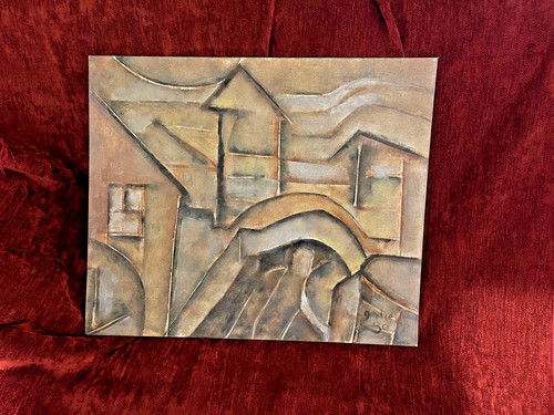 Grande quadro cubista - grande,
