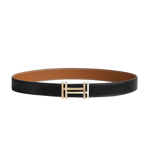 Hermes reversible leather belt - reversible,
