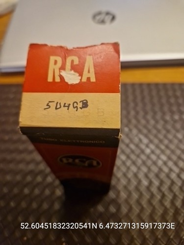 Rca 5u4gb nos nuovo con - 5u4gb,