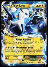 Thundurus EX BW81 Holo Black