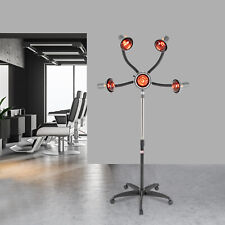 Lampada tintura permanente 750 W 5 teste infrarossi processore colore capelli riscaldatore