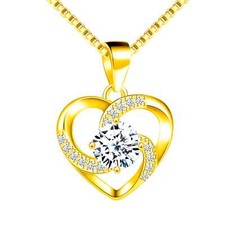 Collana donna cuore oro