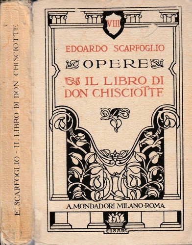 Libro don chisciotte - di,