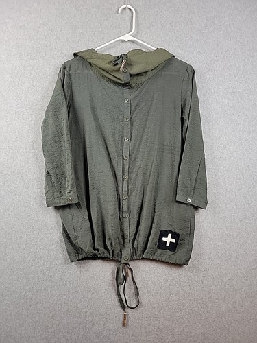 Camicia skunkfunk verde collo - verde,
