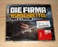 CD Maxi-Single - Die Firma - Wunschzettel feat C.J. Taylor
