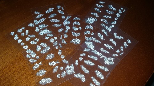 150 stickers fiori - 150,