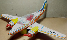 GIOCATTOLO IN LATTA , AEREO ANNI 60  PIPER CLUB FXN 4 USATO