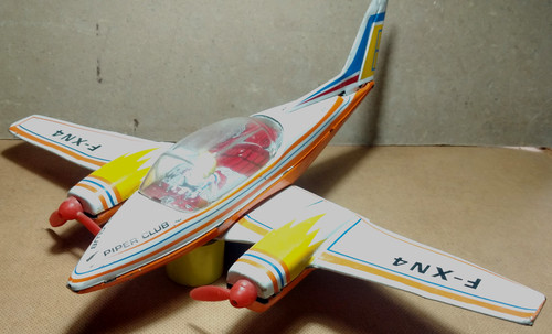 Giocattolo latta aereo - ,,